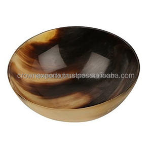 Cuenco para servir cuerno marrón de último diseño, decoración del hogar de alta calidad para el almuerzo para uso en la cocina - Product Image 2