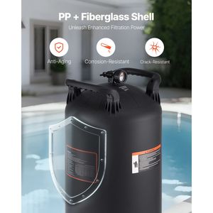 Valvola Filtro a Cartuccia per Piscina da 725 Sq.ft2, Dimensioni Personalizzate 21207GPH, Sistema di Filtrazione per Piscine e Spa - Product Image 3