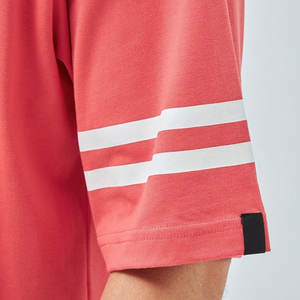 T-shirt personnalisé pour homme, style streetwear, rétro, coupe oversize, en coton épais et respirant, à manches courtes, pour l'été, vente en gros - Product Image 6