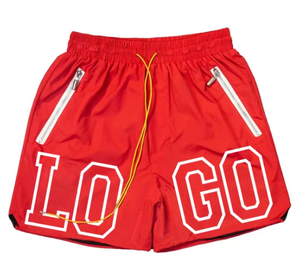 Nouveauté : Short de basketball brodé pour homme, fabriqué directement en usine, avec poches, certifié BSCI, idéal pour l'été - Product Image 2