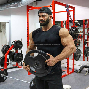 Wholesale Custom Logo Size and Color OEM Quick Dry Sport Singlet Workout Sleeveless <b>T</b> <b>Shirt</b> <b>Men</b> Gym Tank Tops - Product Image 3