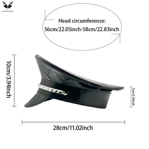 Nouvelles casquettes en cuir tendance 2026 pour festivals et soirées, service OEM/ODM entièrement personnalisé, nouvelle collection - Product Image 4