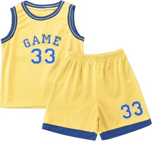 Camiseta de baloncesto para juegos al aire libre, chaleco de entrenamiento, camiseta sin mangas de talla grande para adultos unisex, pantalones cortos, ropa deportiva para niños, transpirable, para todas las estaciones - Product Image 6