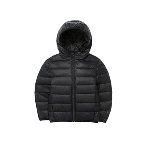 Boys <b>Puffer</b> <b>Jackets</b> 2025 New <b>White</b> Duck Down Keep Warm Hooded Casual Short Coats Outerwear Clothes - Product Image 5