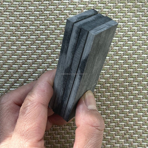 แผ่นเขาควายแท้สำหรับแว่นตามีแถบสีขาวงานแฮนด์เมดคุณภาพสูงทันสมัยงานฝีมือตามธรรมชาติ - Product Image 1