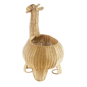 Cesta de Almacenamiento de Ratán Natural al por Mayor para Niños, Cesta de Ratán Hecha a Mano con Forma de Animal, Ecológica, Fabricada por King Craft Viet - Product Image 5