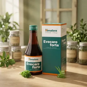 Evecare Forte Wild, Jarabe Herbal Líquido Prensado en Frío, Grado Alimenticio, Fórmula para el Bienestar Femenino, Apoyo Hormonal - Product Image 3