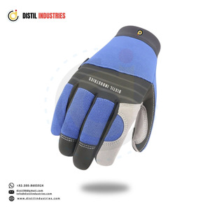 Guantes de Bombero Resistentes al Calor y al Fuego, Guantes de Rescate de Cuero para Extricación, Guantes de Trabajo Mecánico con Protección TPR Contra Impactos - Product Image 3