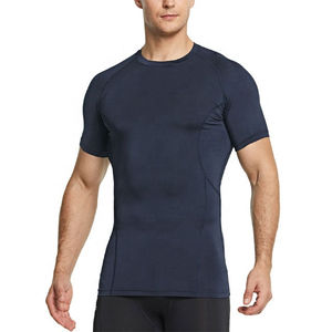 Men's Rash Guard Shorts Full Sleeve <b>Compression</b> <b>Shirt</b> Quick Dry Breathable Eco-Friendly Spandex/Polyester 280g Sublimation - Product Image 1