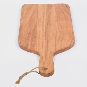 Planche à découper en bois de manguier naturel avec poignée intégrée, écologique, épaisseur 1,5 cm, passe au lave-vaisselle - Product Image 2