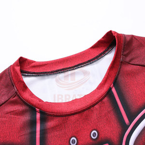 Camiseta de sublimación 100% algodón de último diseño para hombre, ropa informal, color personalizado, corte holgado, camisetas estampadas por sublimación - Product Image 5
