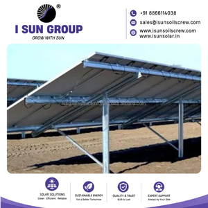 Easy Installation Hot Dip Galvanized Steel Ground Mounted Solar Structure Solar Panel <b>Racking</b> <b>System</b> - Product Image 5