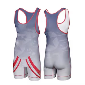 Vêtements de lutte professionnelle en gros, justaucorps de sublimation, shorts MMA, tenues de sport d'entraînement, ODM/OEM - Product Image 6