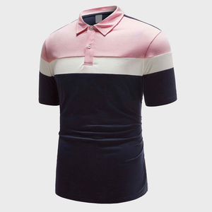 Premium Material Customized Sizing Logo Printed Men Polo <b>T</b> <b>Shirt</b> New Turn Downed <b>Collar</b> Left Pocket Style Men Polo <b>T</b> <b>Shirt</b> - Product Image 2