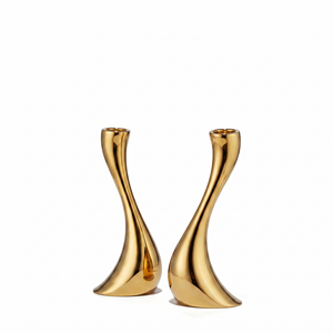 Brass Taper <b>Candle</b> <b>Holder</b> Handmade Eco-friendly Modern Design Christmas Easter Home Decoration Living Room Decor - Product Image 5