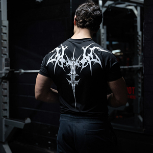 <b>Custom</b> Sublimation <b>Design</b> Men's Streetwear <b>Compression</b> <b>Shirt</b> Performance Short Sleeves Grappling Strength Bodybuilding Gym <b>Shirt</b> - Product Image 3