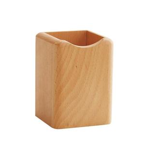 Porte-stylos de bureau en bois fait main de haute qualité avec un design élégant, multifonctionnel pour la décoration de bureau moderne - Product Image 3