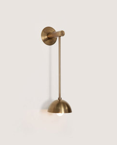 Modern Gold Globe LED Iron Wall Mounted <b>Light</b> Adjustable Cord Lamp <b>for</b> Living Room <b>Bathroom</b> Mirror Bedside Stairs - Product Image 3