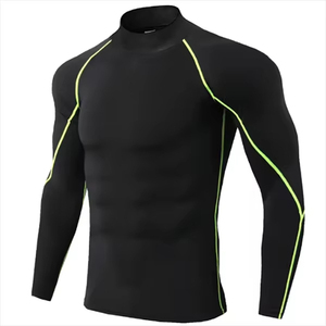 Meilleures ventes : Rashguard de compression à manches longues pour homme, personnalisé, séchage rapide, haute qualité, respirant et confortable - Product Image 2