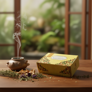 Bastoncini di incenso Palo Santo, arrotolati a mano, alle erbe, set da 12 confezioni in scatola, legno aromatico indiano, per tutte le stagioni, fatti a mano - Product Image 3