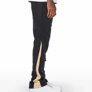 Nouvelle Arrivée Pantalon de survêtement décontracté léger taille haute pour homme - Dernier design coupe évasée style streetwear unisexe - Product Image 6