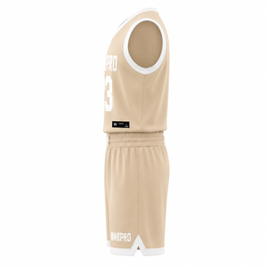 Warpro Elite ชุดเสื้อบาสเก็ตบอลแบบซับลิเมตชุดบาสเก็ตบอลแขนกุดและกางเกงขาสั้นแบบพรีเมี่ยม - Product Image 4