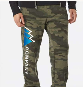 Jogging personnalisés avec texte personnalisé, pantalons de survêtement 100% coton pour hommes et femmes |   Pantalon décontracté de sport streetwear à taille élastique et cordon de serrage - Product Image 4