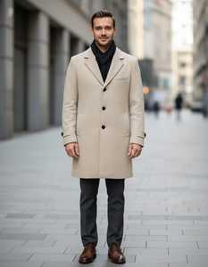 Blazer formel ajusté de qualité supérieure pour hommes, idéal pour les affaires et les soirées, en mélange de laine de luxe - Product Image 6
