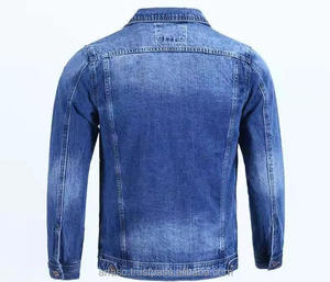 OEM 2026 Wholesale Denim <b>Jacket</b> Mens <b>Slim</b> <b>Fit</b> Style Teens Boys Denim Jeans <b>Jackets</b> and Coats - Product Image 3