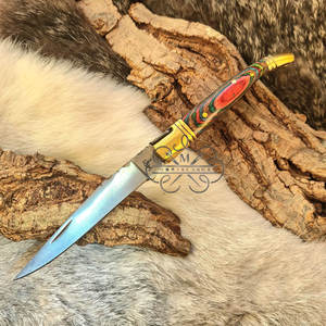 Couteau à steak pliant multifonction Laguiole français, couteau de poche d'extérieur, support ODM/OEM personnalisé - Product Image 3