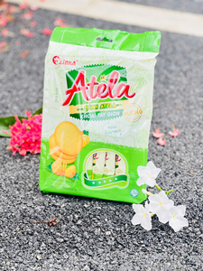 Craquelins de patate douce Atela, sachet de 228g, collations croustillantes rondes, faible teneur en sel, prêts à consommer, fabriqués au Vietnam, ODM OEM, échantillon gratuit - Product Image 2
