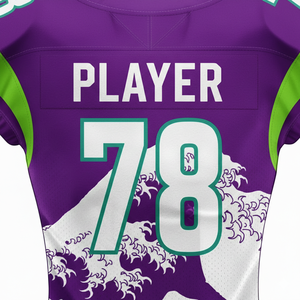 Venta al por Mayor de Camisetas de Fútbol Americano 2026 para Hombre, Uniforme de Equipo Personalizado, Anti-UV, Transpirable, 100% Poliéster, Impresión por Transferencia de Calor - Product Image 4