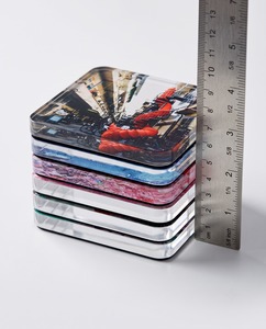 Modern Home Decor Eco-friendly Acrylic Plastic <b>Coasters</b> Novelty Irregular Shape Customized Color Wholesale Artfulcosmos Highly - Product Image 4