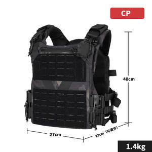 High Quality Nylon Outdoor Tactical-Style <b>Vest</b> for Men with Chest Pouch – New Design Multi-Pocket <b>Utility</b> Workwear - Product Image 1