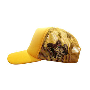 Gorras de Béisbol Personalizadas al por Mayor, Color Amarillo, Promocionales, Deportivas, Casuales, para Golf, Correr, Lisas, 100% Algodón, Ajustables, 3D - Product Image 6