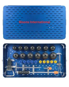 Juego de Instrumentos para Prótesis de Cadera Bipolar Ortopédica BISONS para Cirugía de Hemiartróplastia - Product Image 3