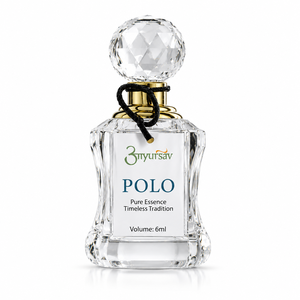 Parfum POLO Attar, fragrance aquatique fraîche et longue durée pour homme |   Parfum de luxe haut de gamme |   Bouteille en verre cristal de 6 ml avec boîte cadeau - Product Image 1