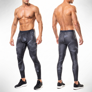 Men Printed Yoga Wear <b>Leggings</b> <b>Low</b> Elastic <b>Waist</b> Gym Workout Pants Men Spandex Polyester Sportswear <b>Legging</b> Men Compression Pant - Product Image 3