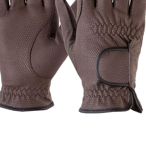 Gants d'équitation professionnels en cuir ultra-respirants pour l'hiver, design personnalisé avec panneaux en maille 3D, légers - Product Image 5