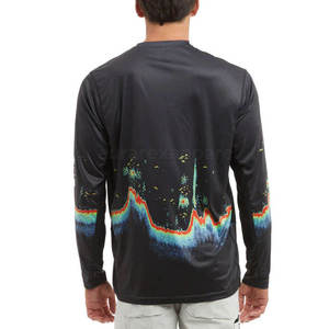 Chemise de pêche en coton 100% à sublimation, design unique, vente en gros, prix bas, vêtements de pêche, chemise de pêche à sublimation - Product Image 2