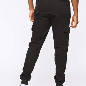 Pantalon de survêtement empilé léger et uni pour hommes et femmes, idéal pour le fitness, le jogging et la gym – Personnalisable - Product Image 2
