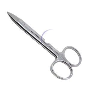 Crown Scissors Straight 12cm Surgical <b>Shears</b> Stainless Steel Dental Instrument Precision Professional <b>Tools</b> - Product Image 1