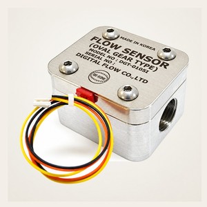 Sensor de flujo DIGITAL FLOW DGT-010SI, sensor de flujo de engranajes ovalados, acero inoxidable 316L, PT 1/2, rosca interna - Product Image 4