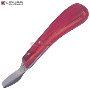 Couteau à ongles LIPUMA EDGELINE pour soins des sabots de chevaux, lame en acier inoxydable J2, manche en fibre, 20 cm, tranchant et durable - Product Image 2