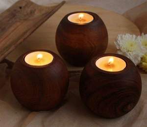 Portavelas de Madera con Forma de Estrella, Ecológico, Hecho a Mano, Decoración para el Hogar, Diseño de Jaula de Alambre Resistente, para Navidad, Pascua, Cumpleaños, Elegante - Product Image 2