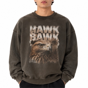 Sudadera Gráfica para Hombre con Cuello Redondo, Premium, Suave y Cómoda, Estilo Urbano Vintage, Fabricante Mayorista - Product Image 1