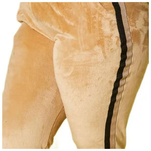 Conjunto Deportivo de Invierno para Mujer con Capucha, Estampado de Diamantes de Imitación, Tela de Terciopelo, Forro de Felpa, para Hombre y Mujer, Ropa de Entrenamiento - Product Image 4