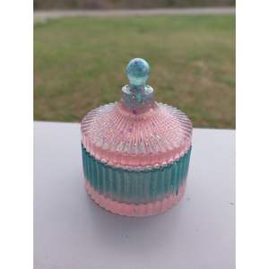Designer <b>Decorative</b> Trinket Box Table Decor Jewelry Container Stylish <b>Storage</b> <b>Boxes</b> - Product Image 5