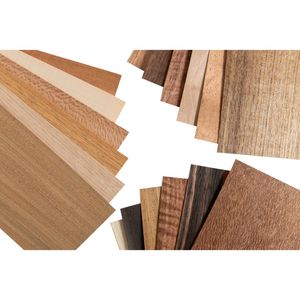 Láminas de Chapa de Madera Flexible de Primera Calidad, Grosor de 1/42, Chapa Decorativa Natural para Muebles, Decoración de Paredes Interiores, Gabinetes y Puertas - Product Image 5