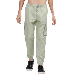 Pantalon cargo slim fit pour homme, style streetwear hip hop, fabrication directe d'usine, vente en gros OEM - Product Image 1